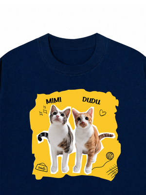 Áo Thun Custom Photo Pet Cat