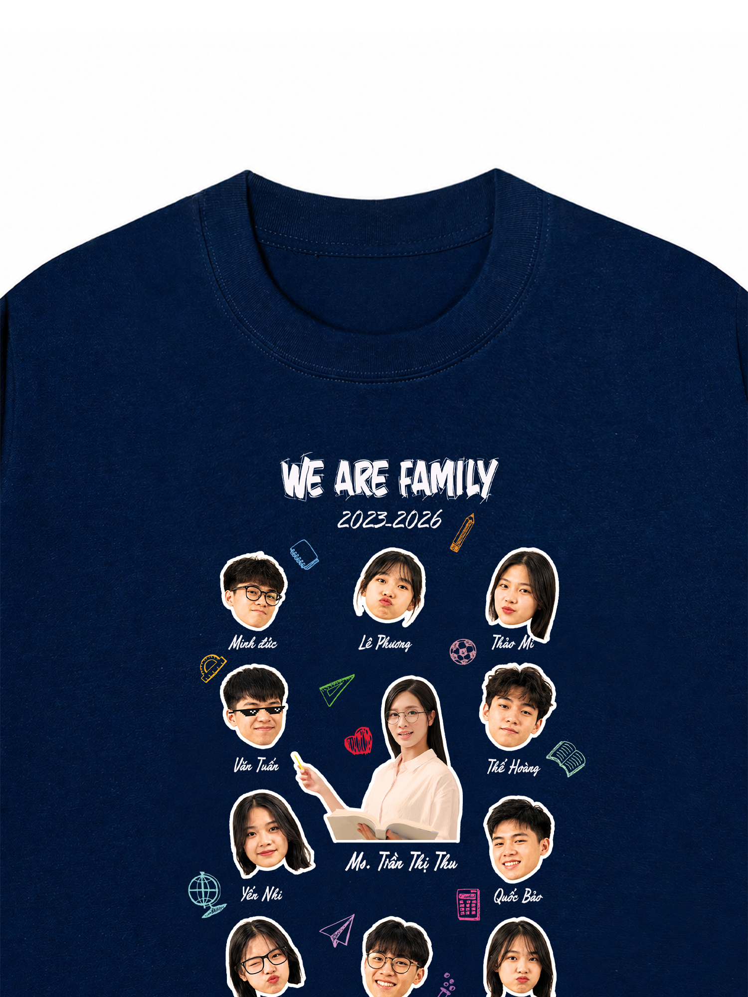 Áo Thun Custom Class Shirt We Are Family