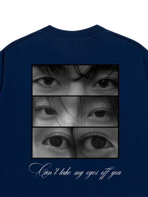 Áo Thun Custom Eyes Couple Photo