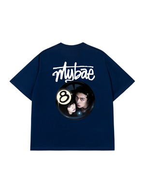 Áo Thun Custom Couple Blue Pocket Lover My Bae