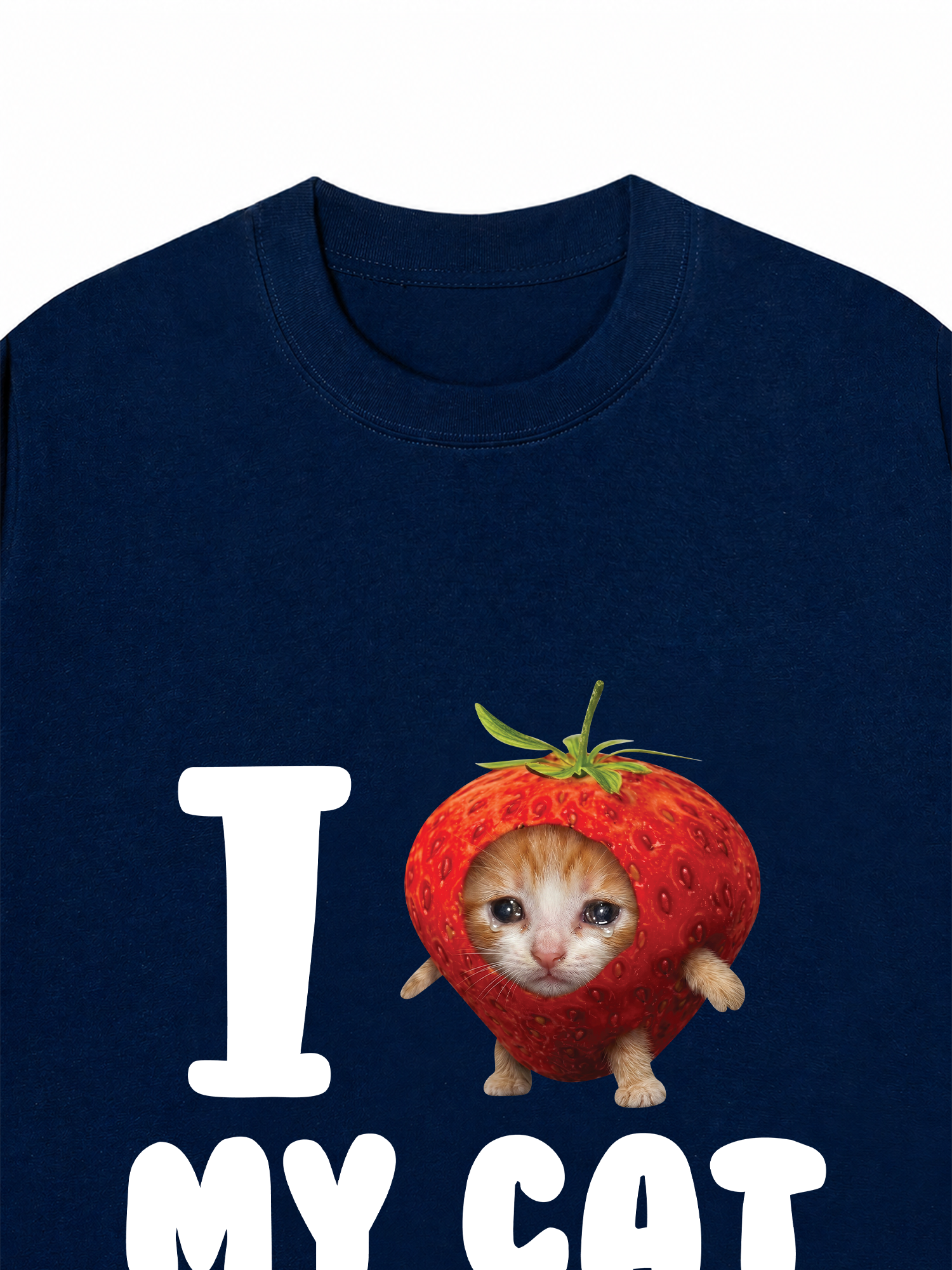 Áo Thun Custom Pet I Love My Cat