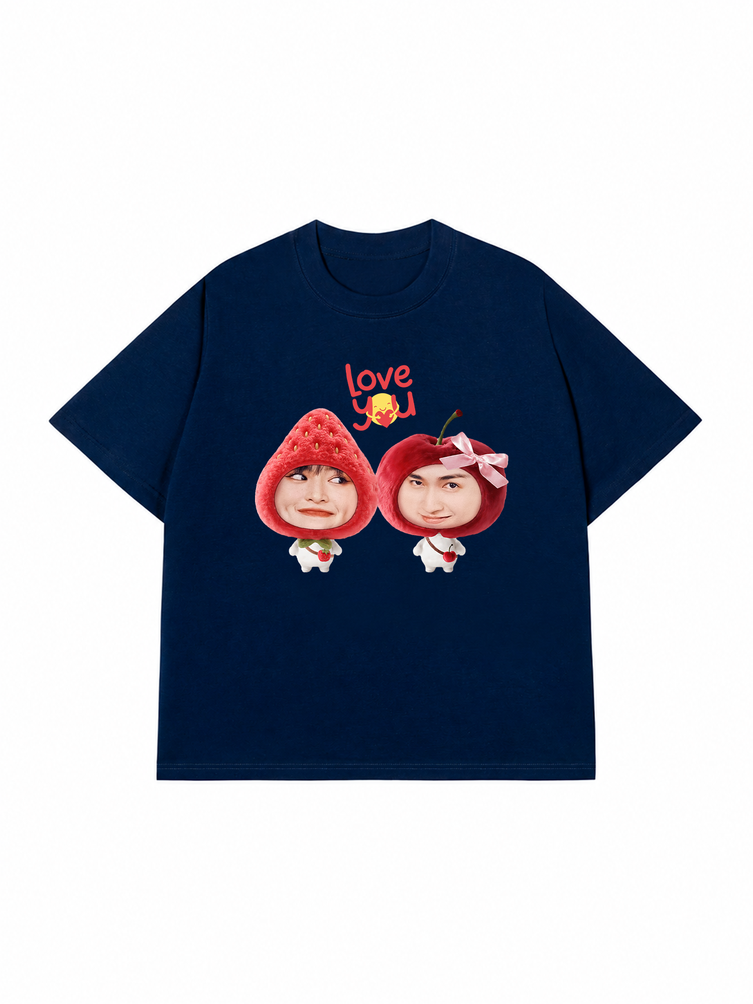 Áo Thun Custom Fruit Couple