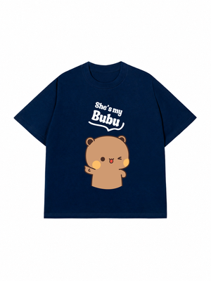 Áo Thun Custom Bubu & Dudu Couple Shirts Matching Bear T-Shirts
