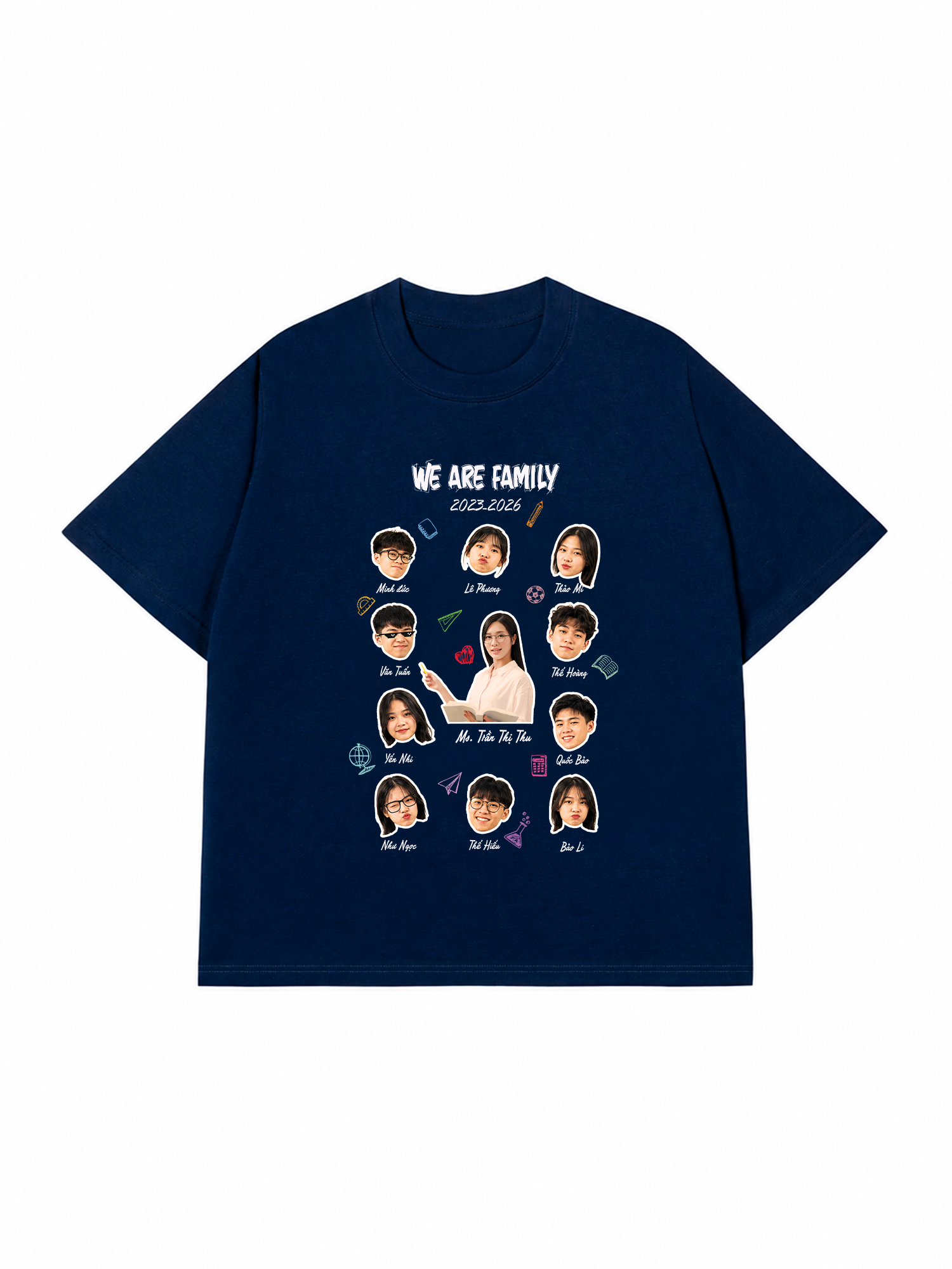 Áo Thun Custom Class Shirt We Are Family
