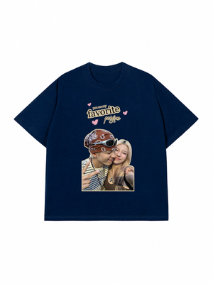 Áo Thun Custom Couple You Are My Favorite Person