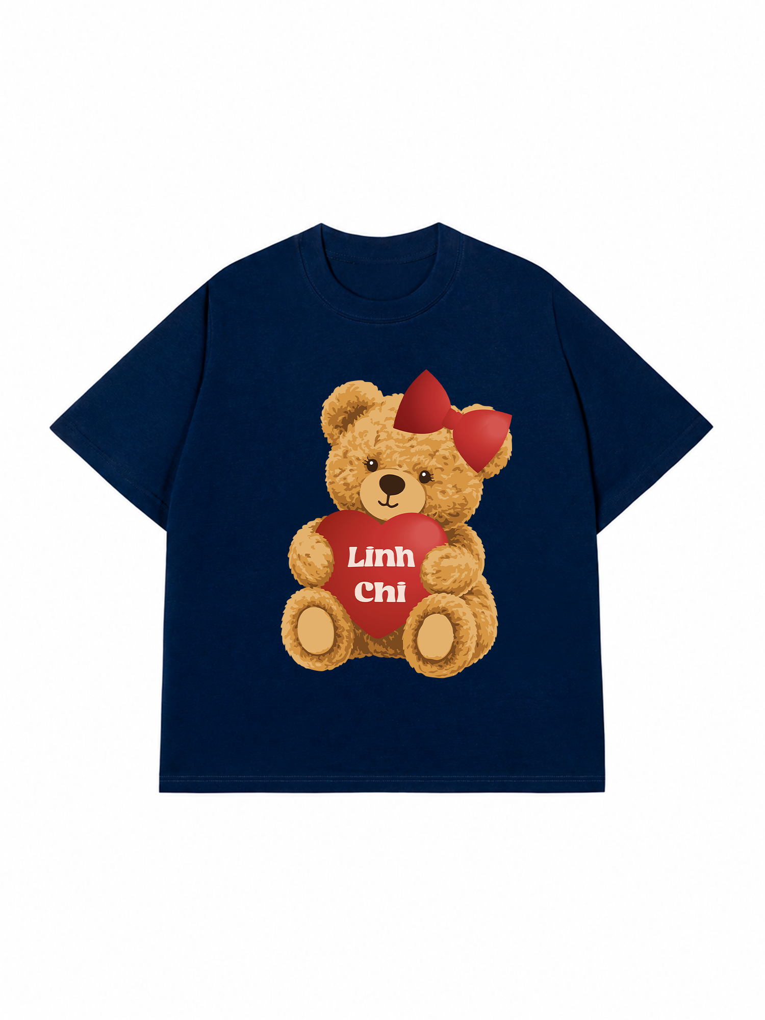 Áo Thun Custom Couple Teddy Couple