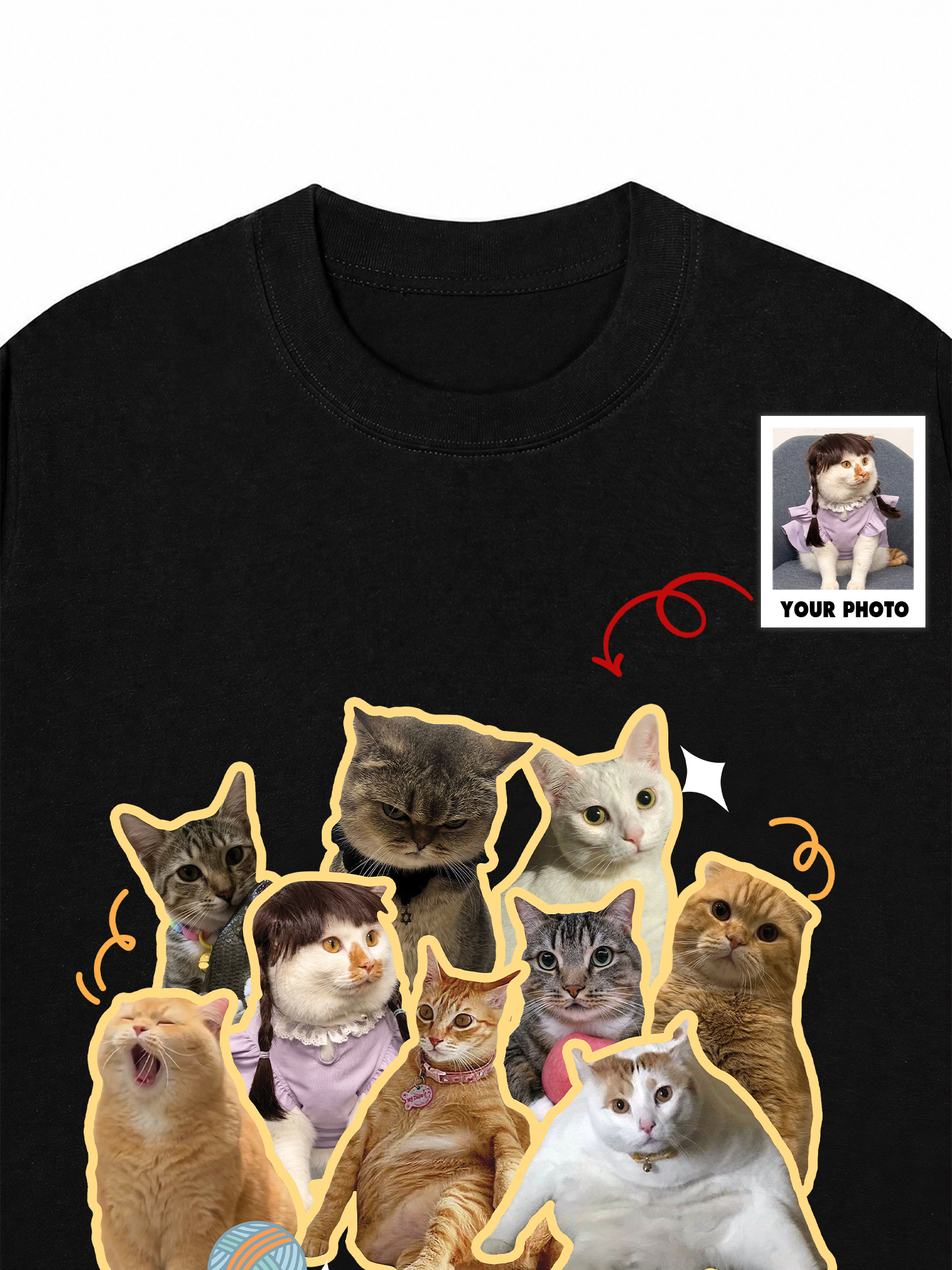 Áo Thun Custom Pet Meow Group