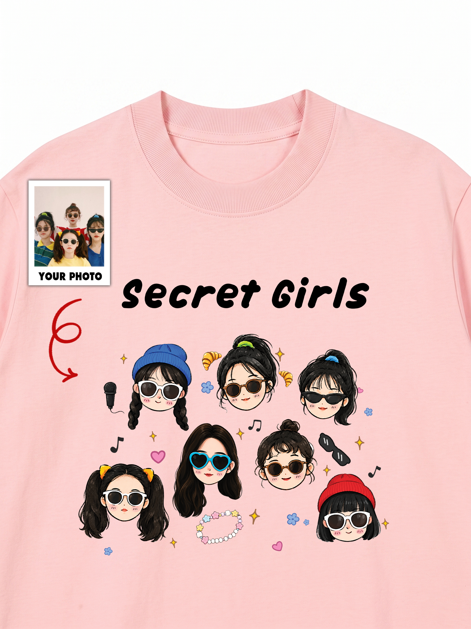 Áo Thun Custom Secret Girls