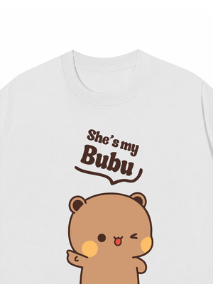 Áo Thun Custom Bubu & Dudu Couple Shirts Matching Bear T-Shirts