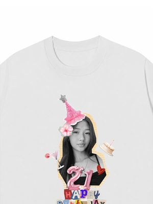 Áo Thun Custom Happy Birthday