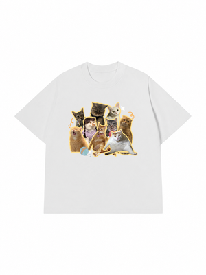 Áo Thun Custom Pet Meow Group