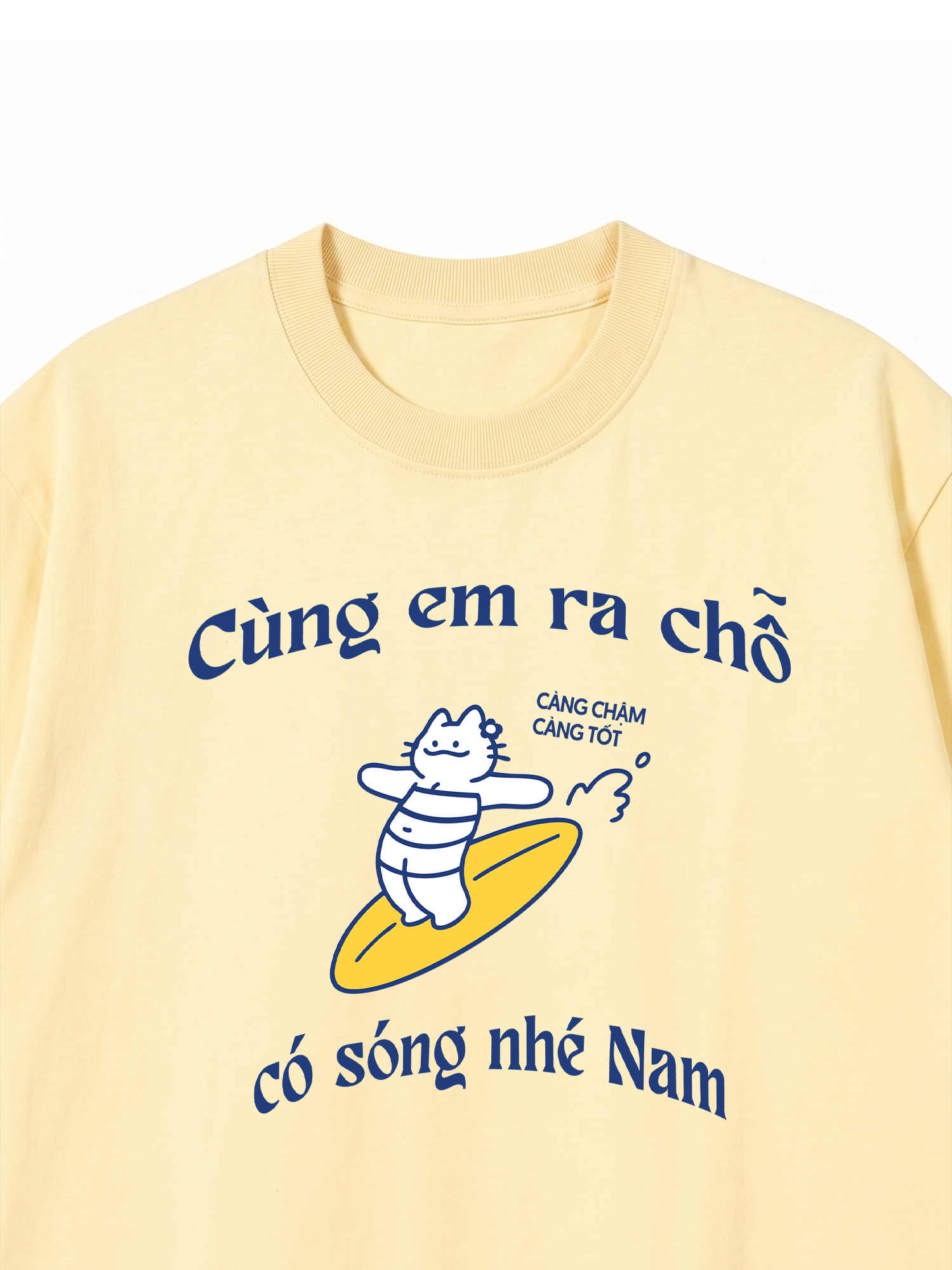 Áo Thun Custom Name Cùng Nhau Ra Chỗ Có Sóng