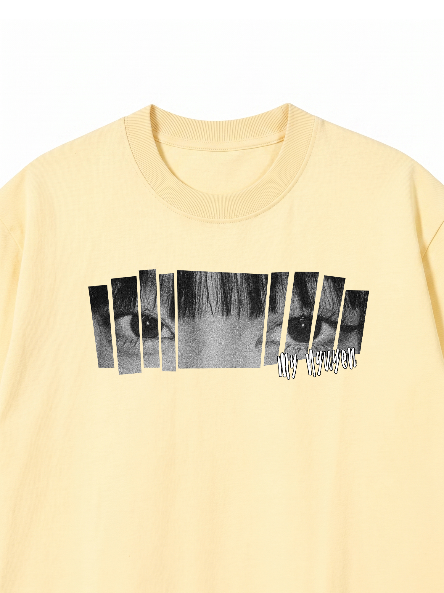Áo Thun Custom Eyes Shirt Girlfriend And Boyfriend's Eyes