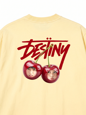 Áo Thun Custom Cherry Couple Destiny