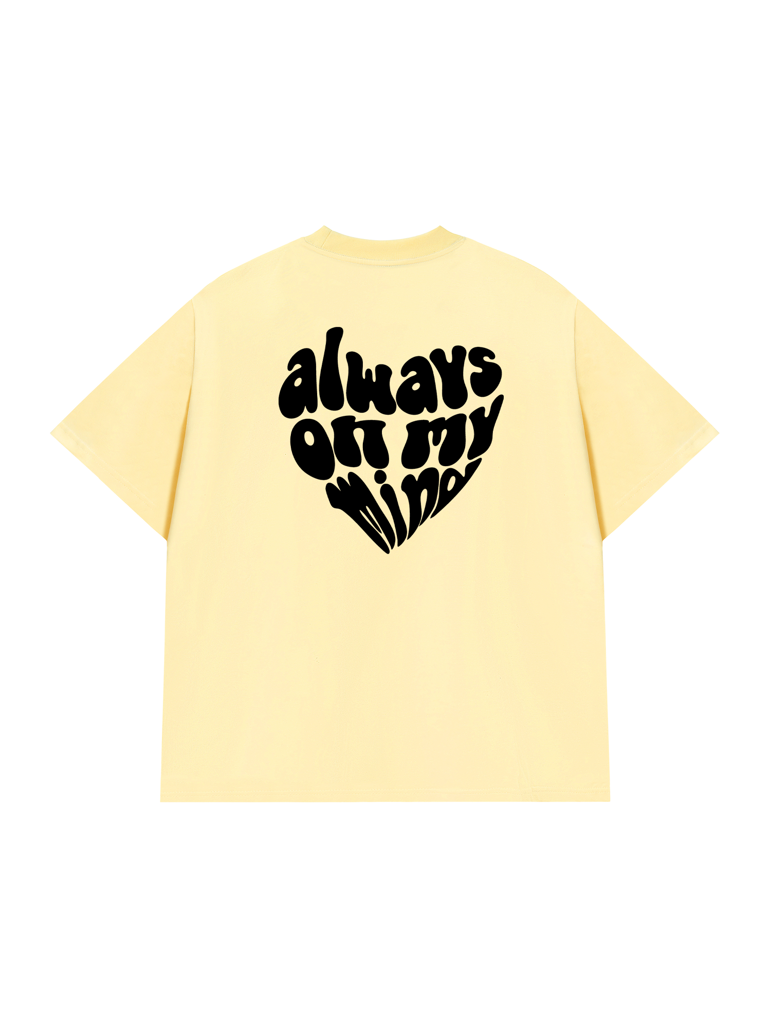 Áo Thun Custom Couple Name Alway On My Mind