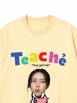 Áo Thun Custom Jod Teacher Thợ Giữ Trẻ