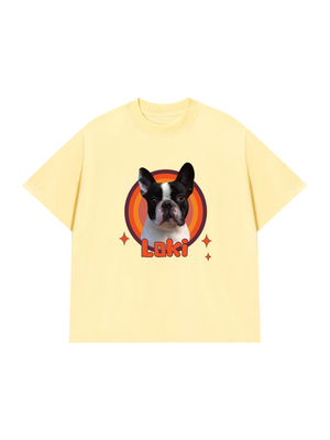 Áo Thun Custom Pet Vintage Pet Circle