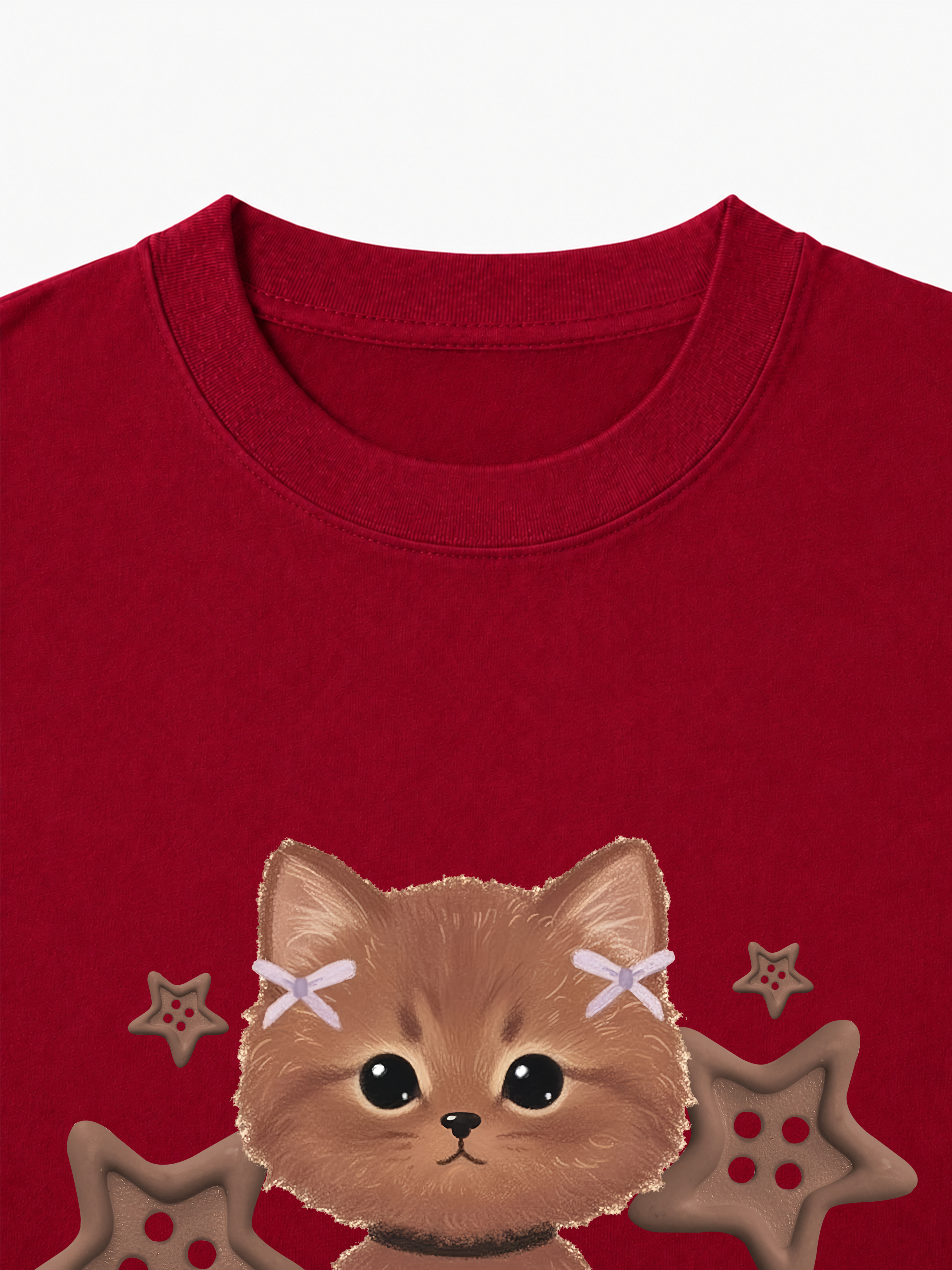Áo Thun Nữ Brown Cat