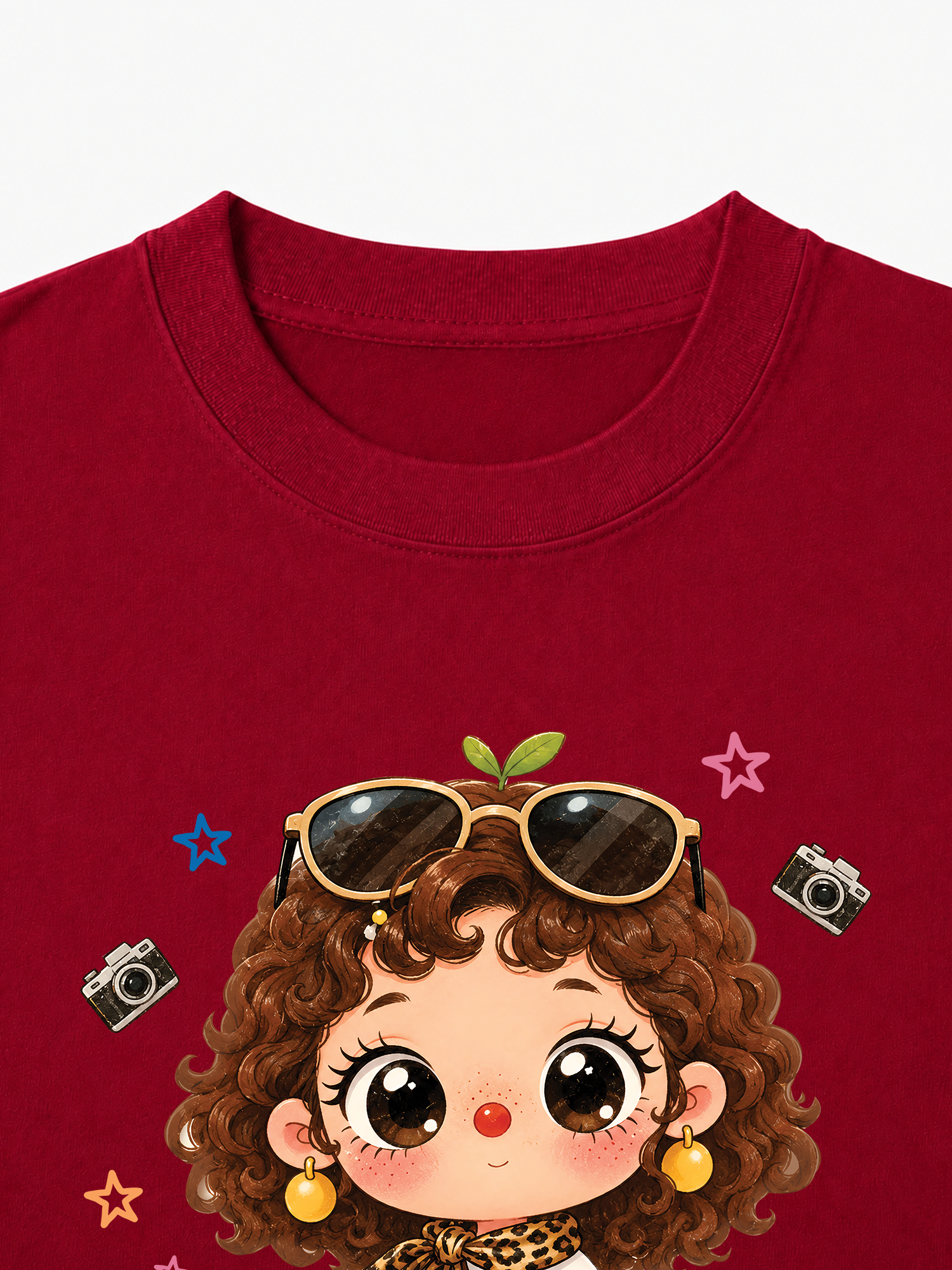 Áo Thun Nữ Girl Leopard Outfit