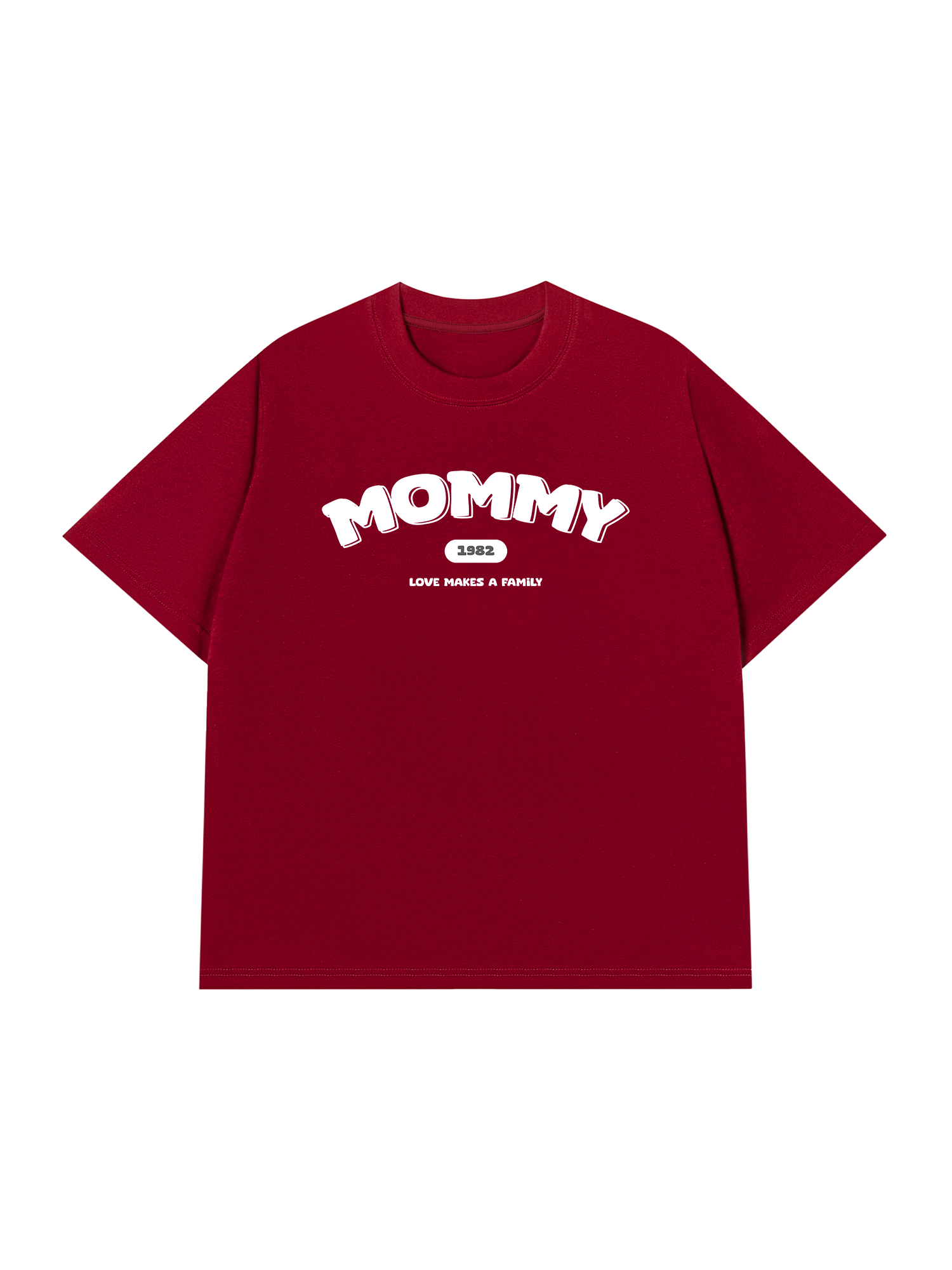 Áo Thun Custom Mommy Daddy Baby