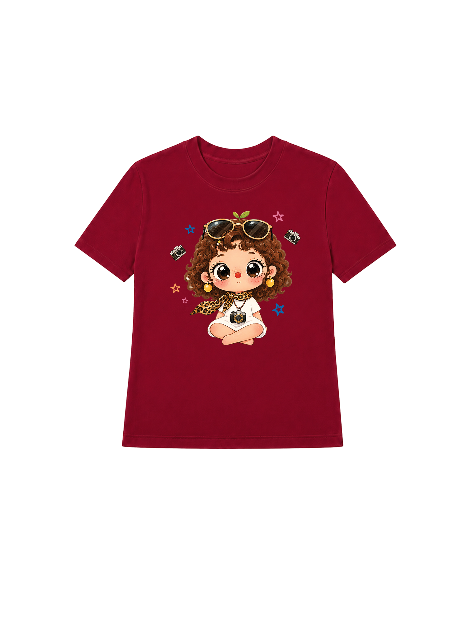 Áo Thun Nữ Girl Leopard Outfit