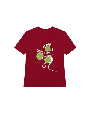 Áo Thun Nữ Grape With Coquette