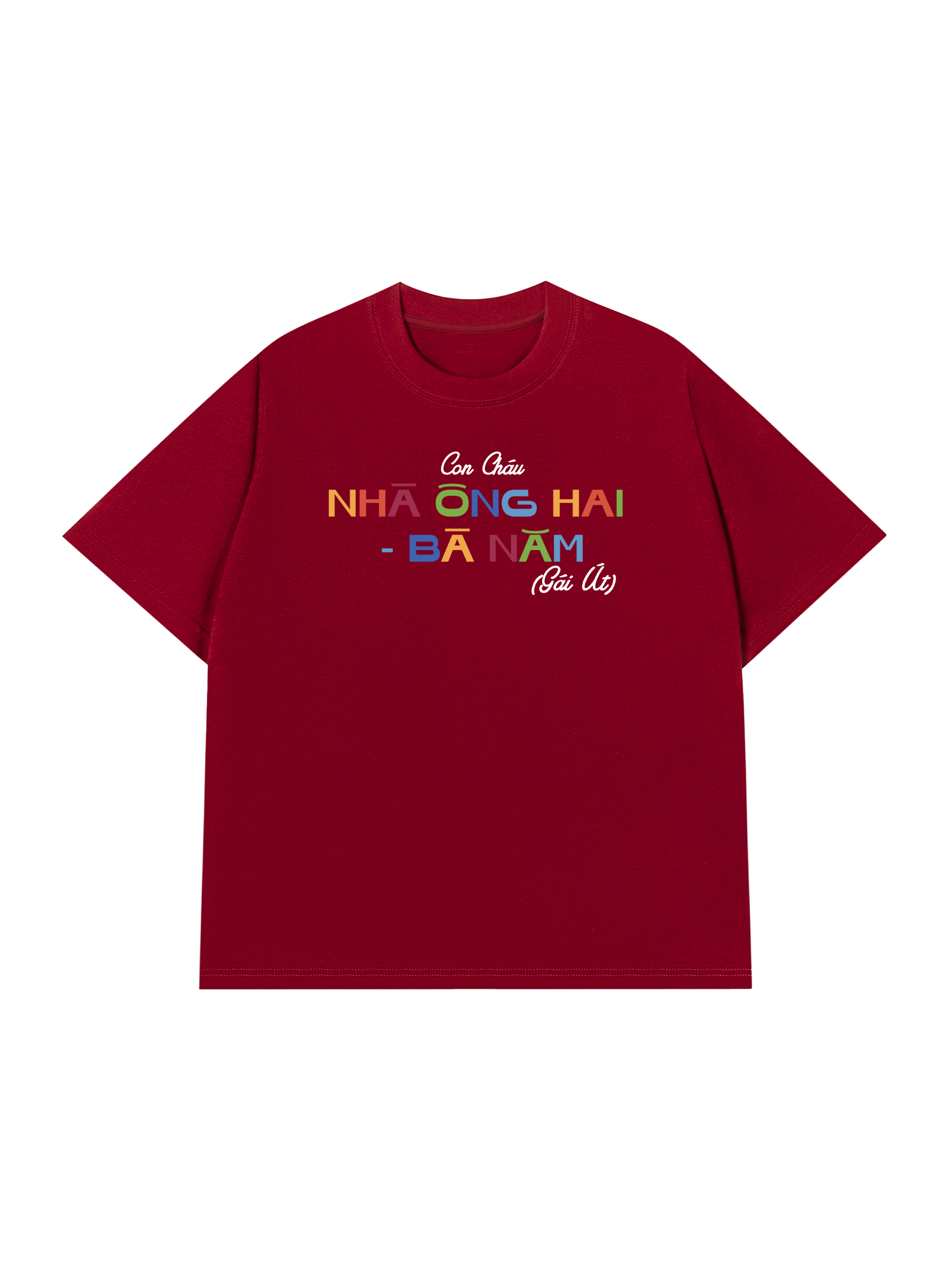 Áo Thun Custom Con Cháu Nhà Ông Bà