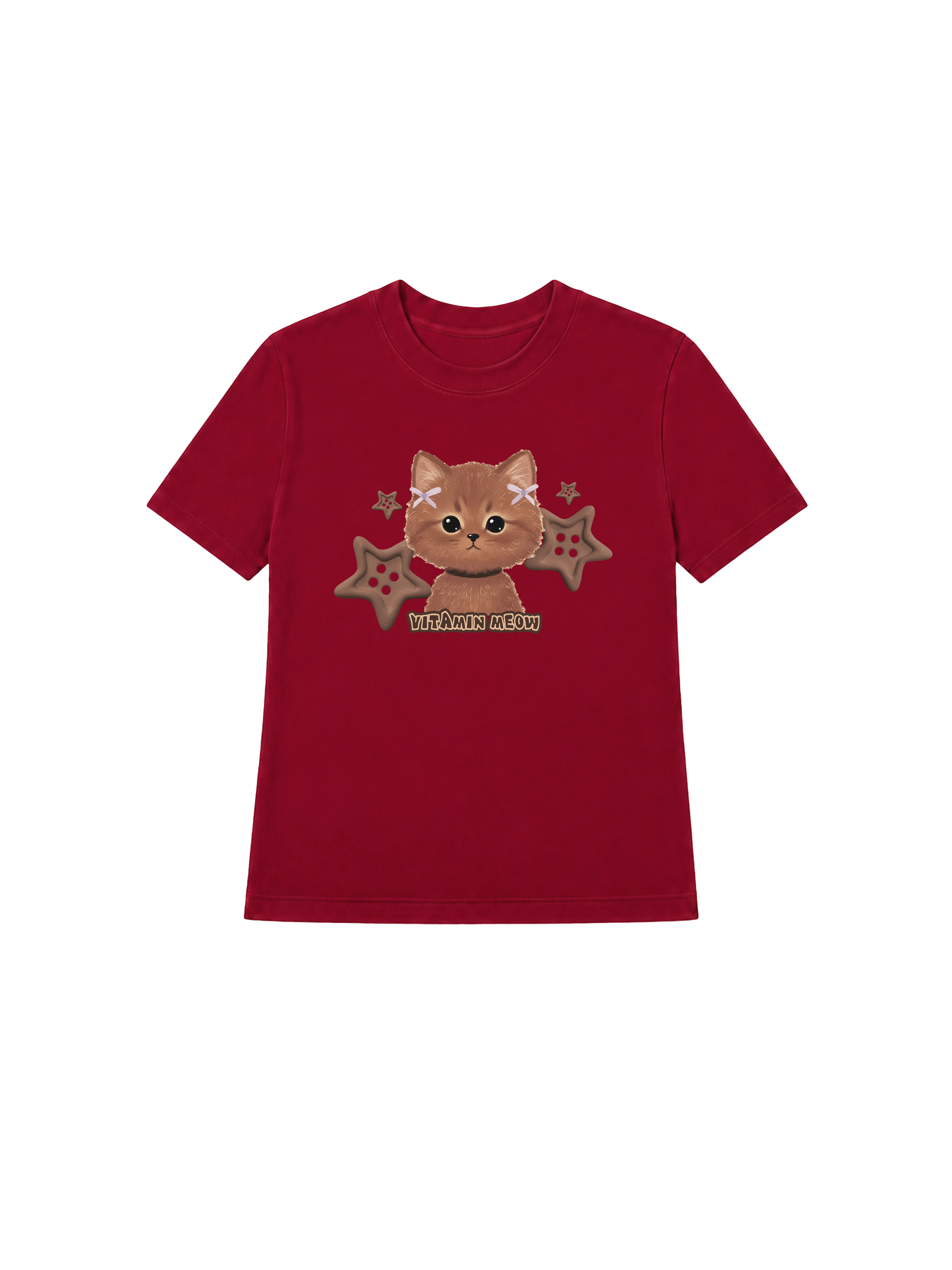 Áo Thun Nữ Brown Cat