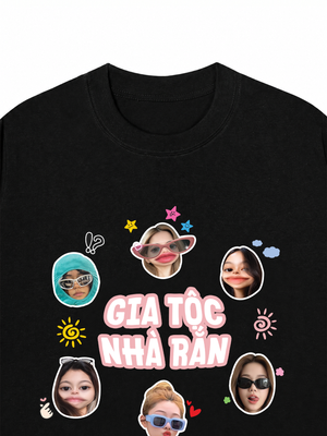 Áo Thun Custom Bestie Hội Rắn