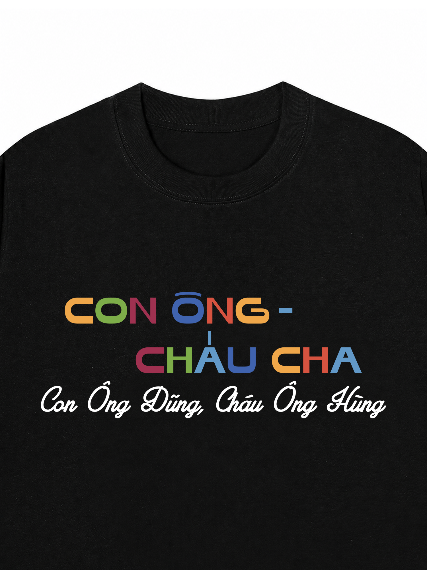 Áo Thun Custom Con Ông Cháu Cha
