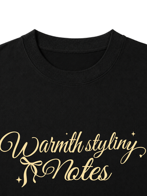 Áo Thun Nữ Warmth Styling Notes