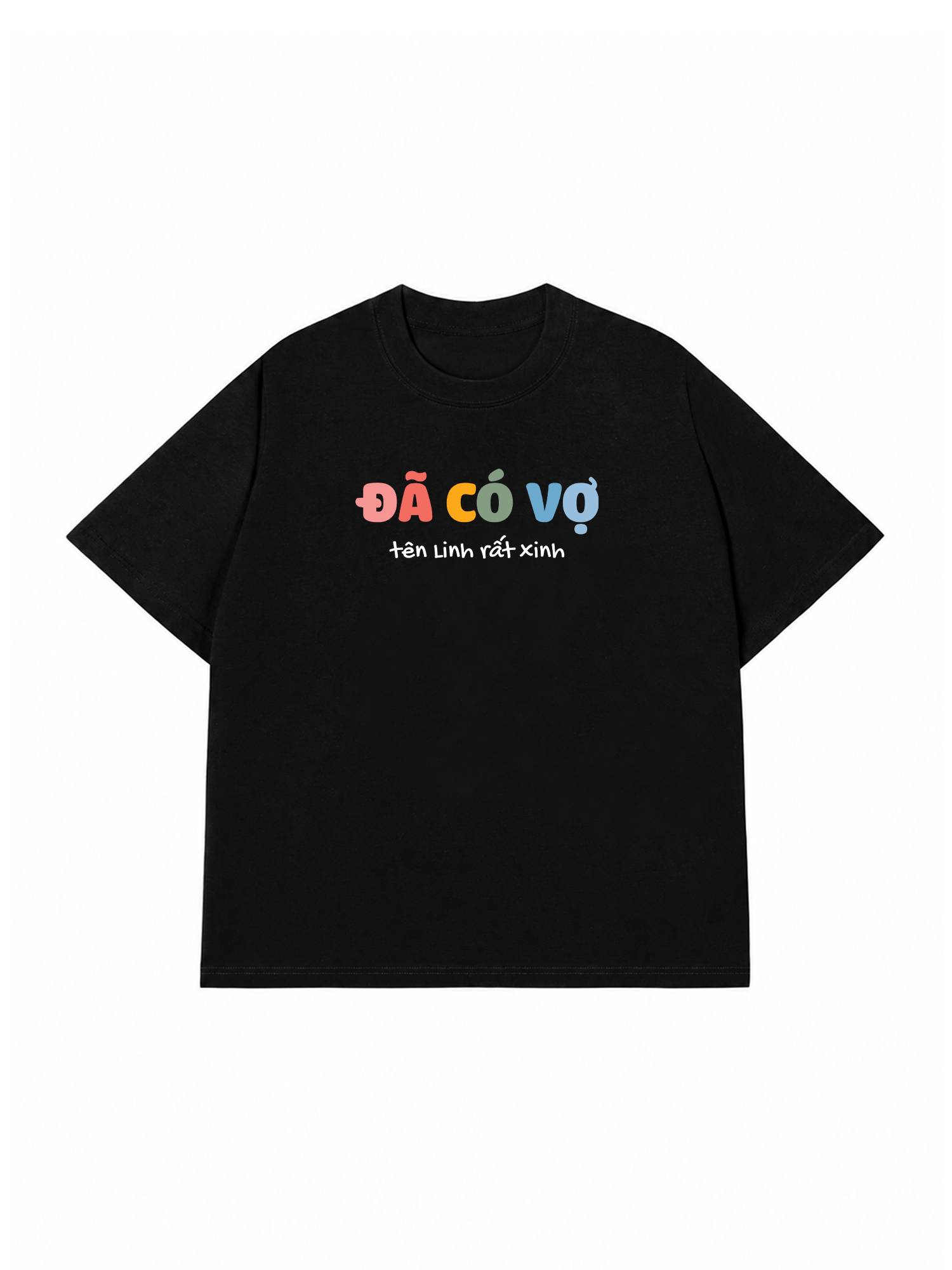 Áo Thun Custom Couple Đã Có Vợ - Chồng