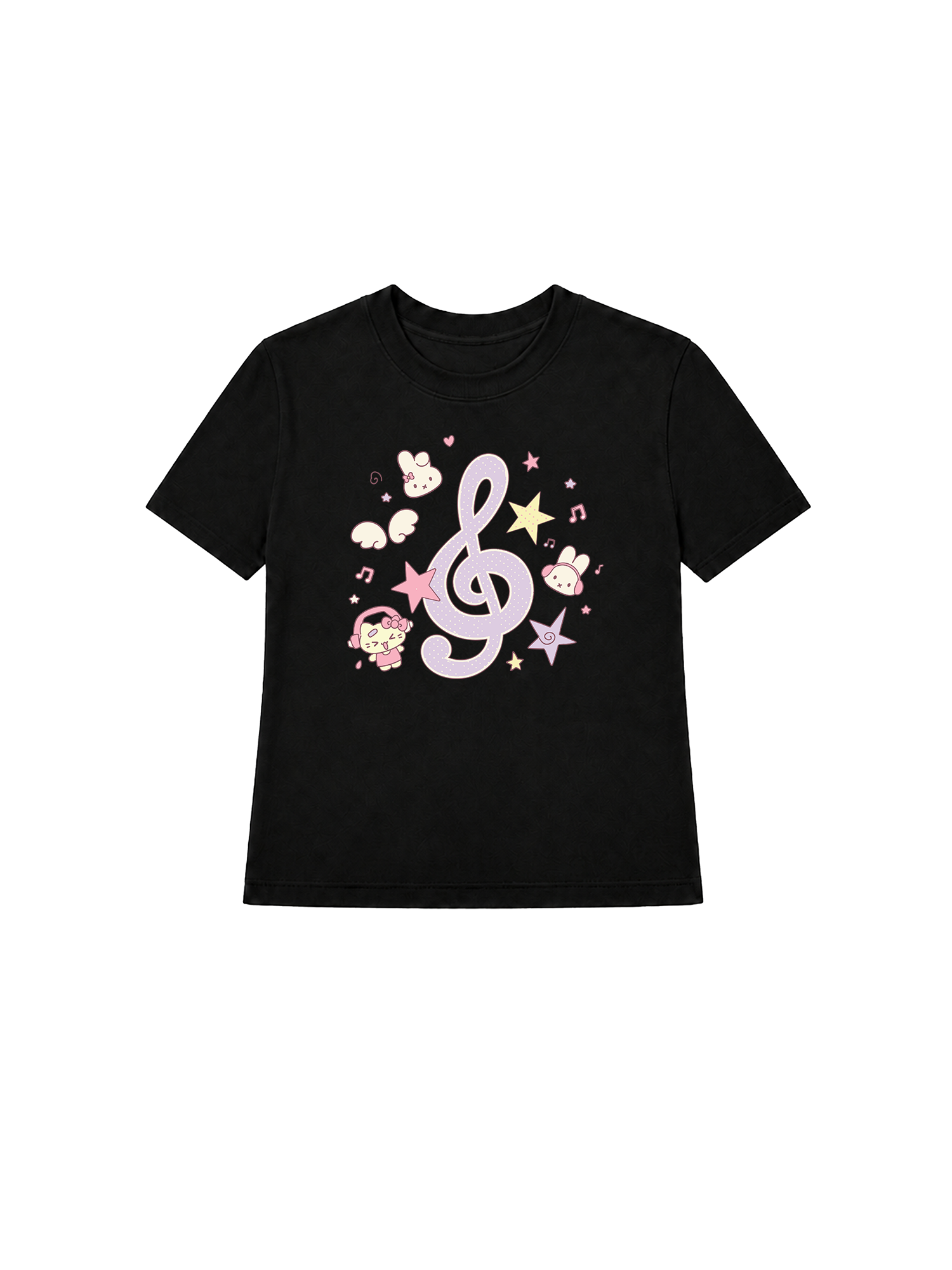 Áo Thun Nữ Bunny Music