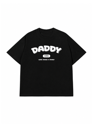 Áo Thun Custom Mommy Daddy Baby