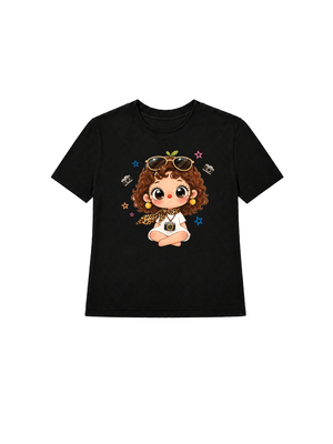 Áo Thun Nữ Girl Leopard Outfit