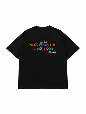 Áo Thun Custom Con Cháu Nhà Ông Bà