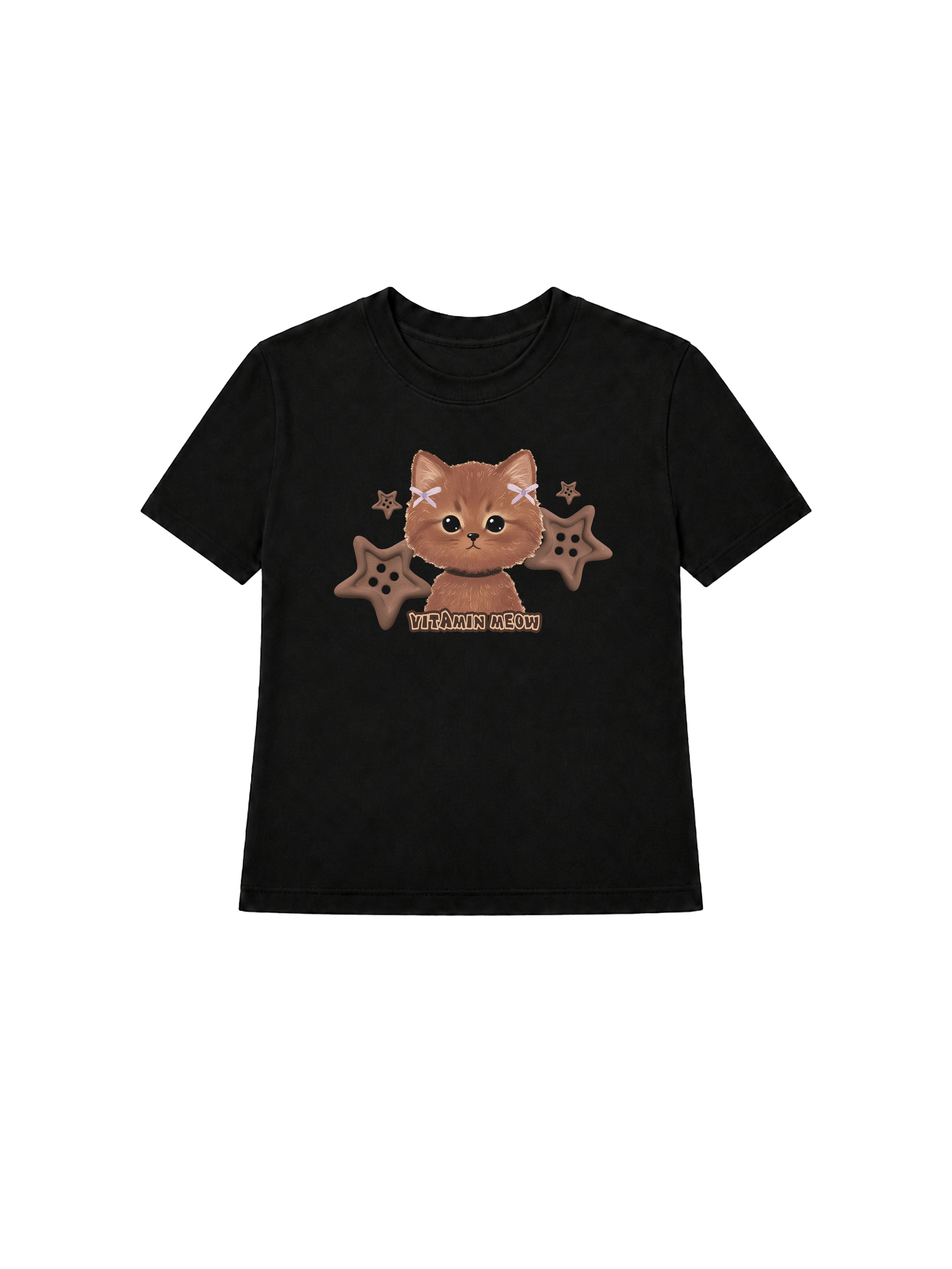 Áo Thun Nữ Brown Cat