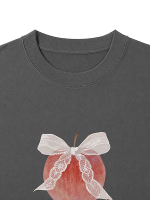 Áo Thun Nữ Byyou Apple With Coquette