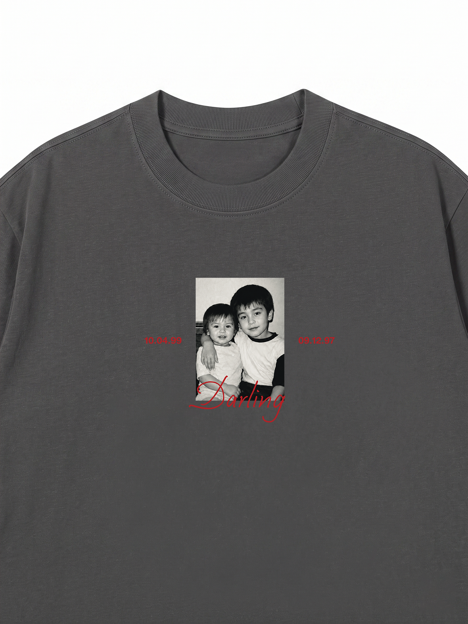Áo Thun Custom Couple Darling