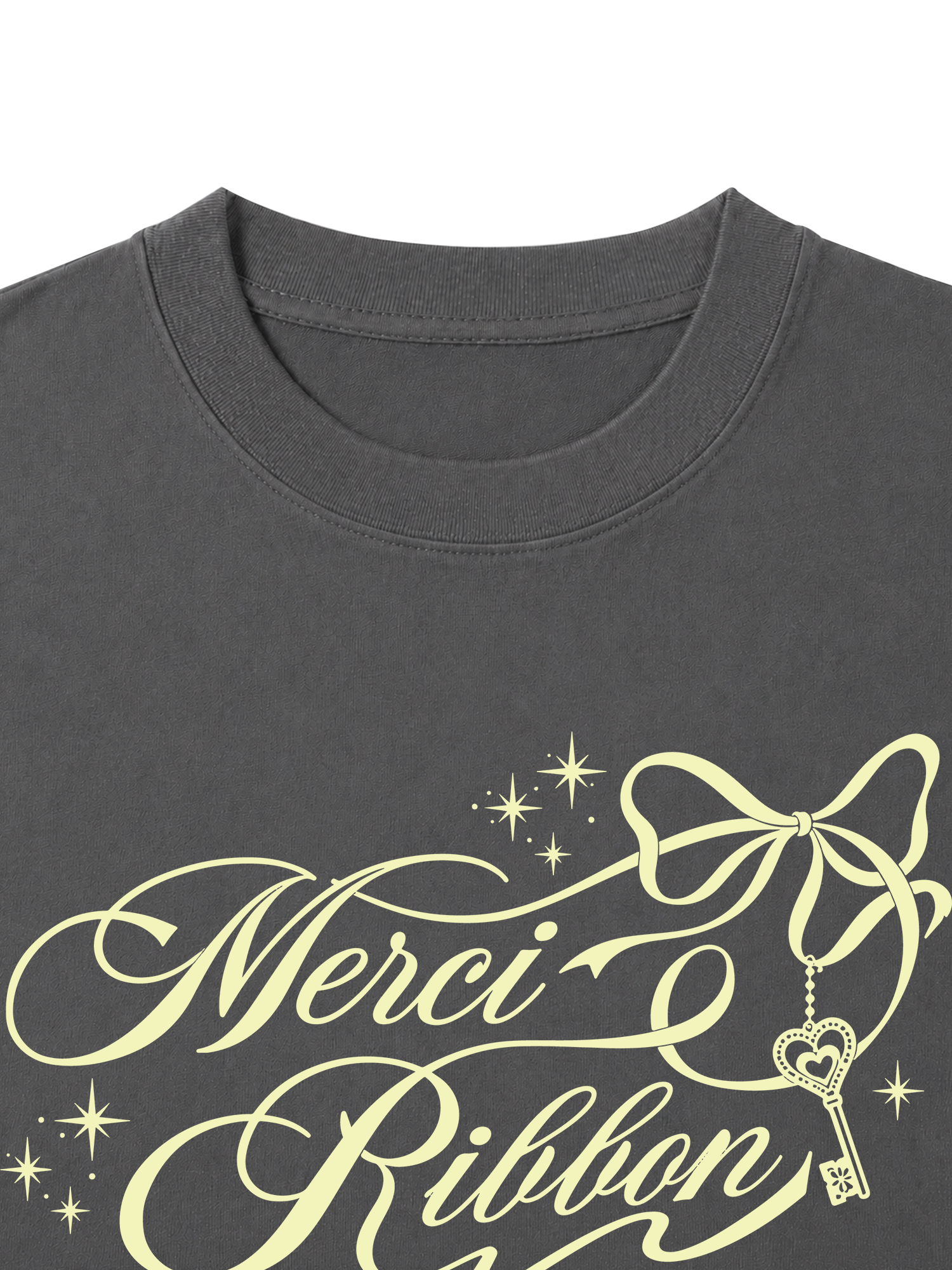 Áo Thun Nữ Merci Ribbon