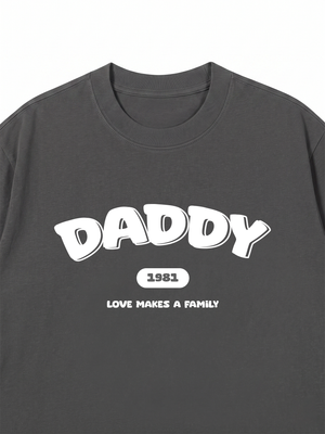 Áo Thun Custom Mommy Daddy Baby
