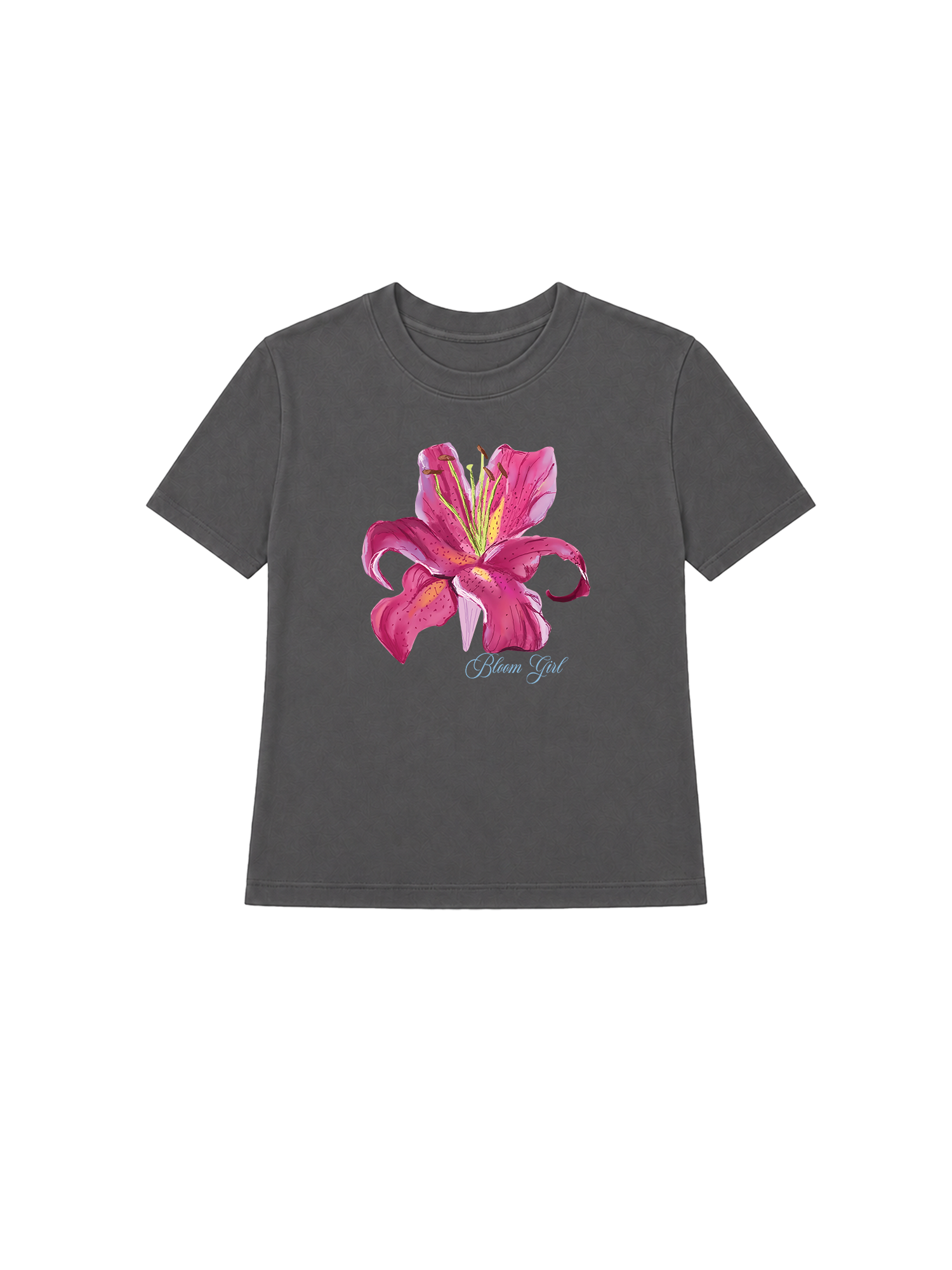 Áo Thun Nữ Bloom Girl Pink Lily