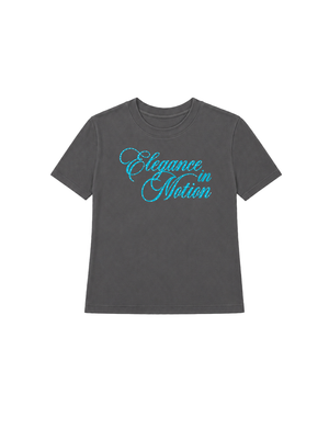 Áo Thun Nữ Elegance in Motion Blue Tiffany Polka