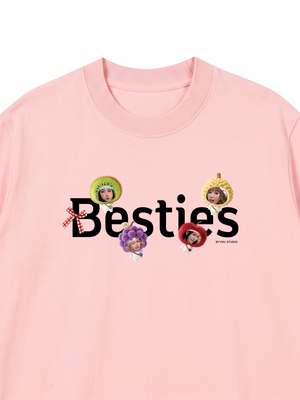 Áo Thun Custom Cute Fruit Besties