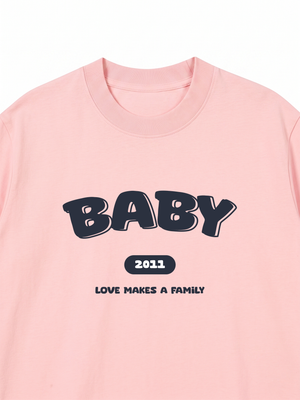 Áo Thun Custom Mommy Daddy Baby