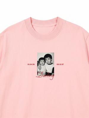 Áo Thun Custom Couple Darling