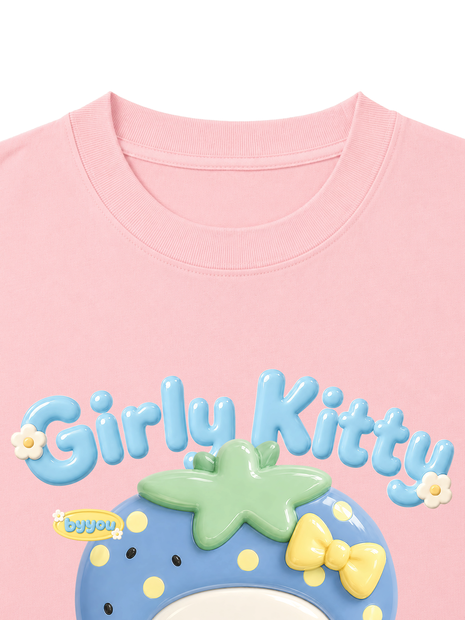 Áo Thun Nữ Girly Kitty