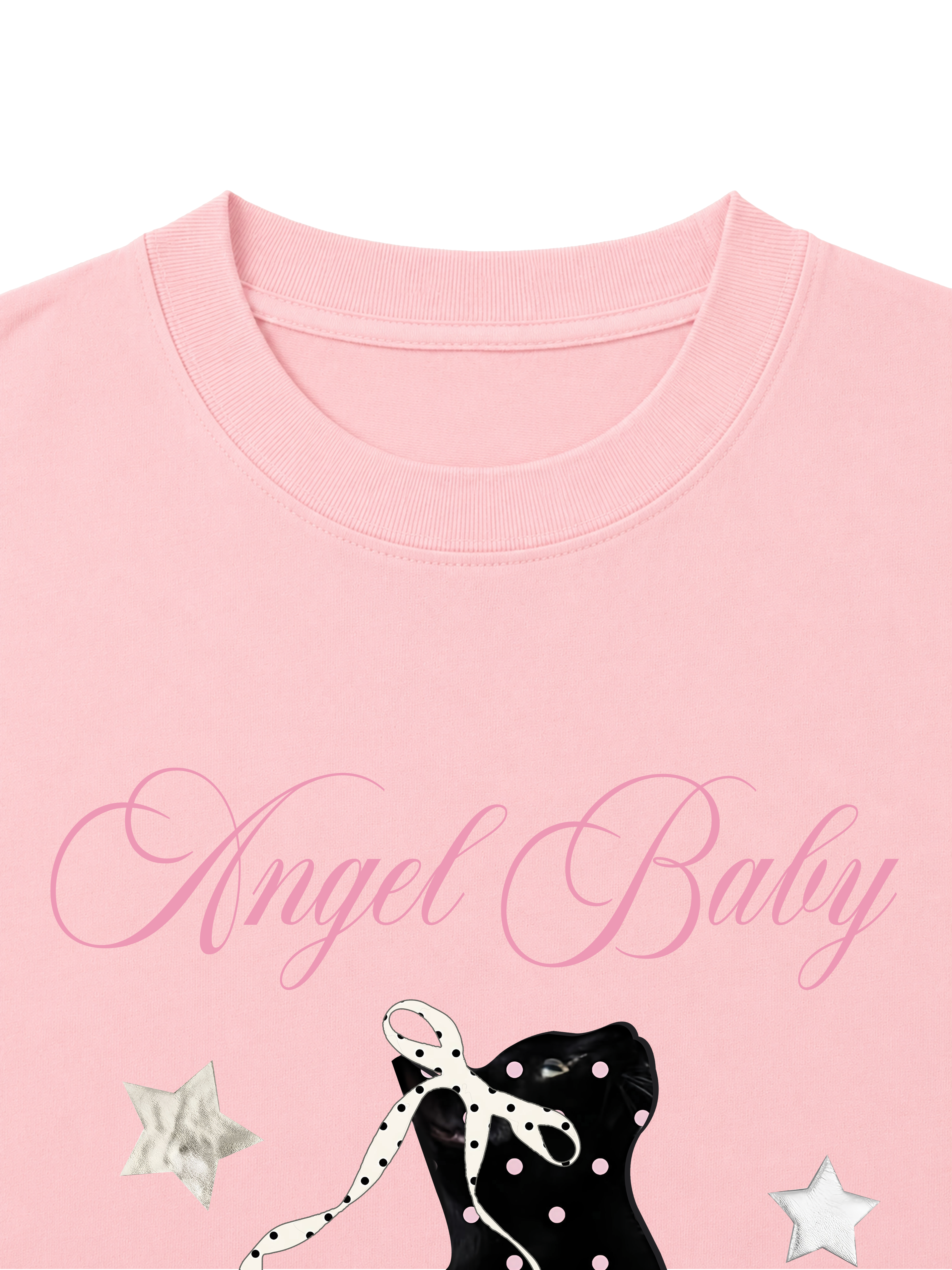 Áo Thun Nữ Angel Baby Cat