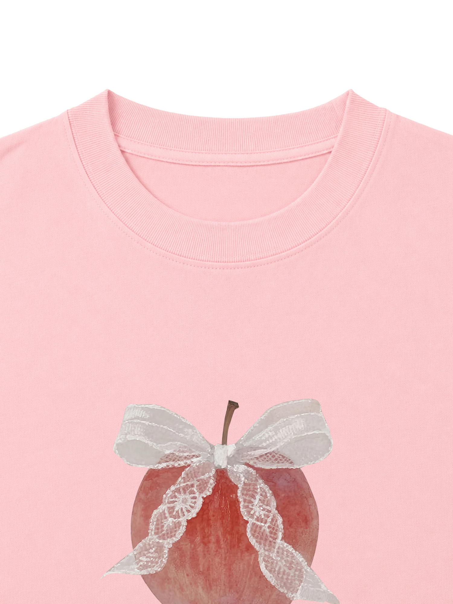 Áo Thun Nữ Byyou Apple With Coquette