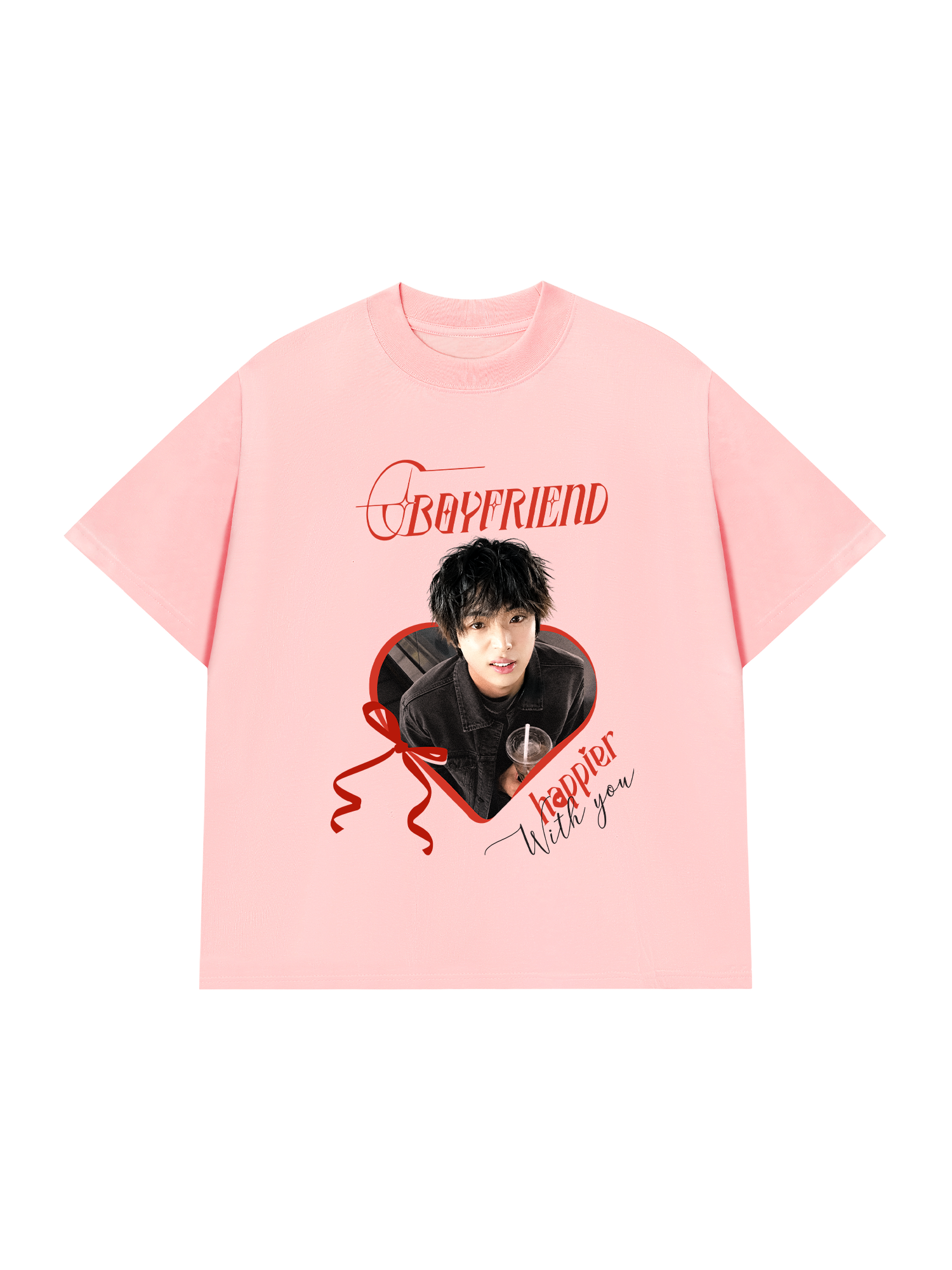 Áo Thun Custom Happier with you